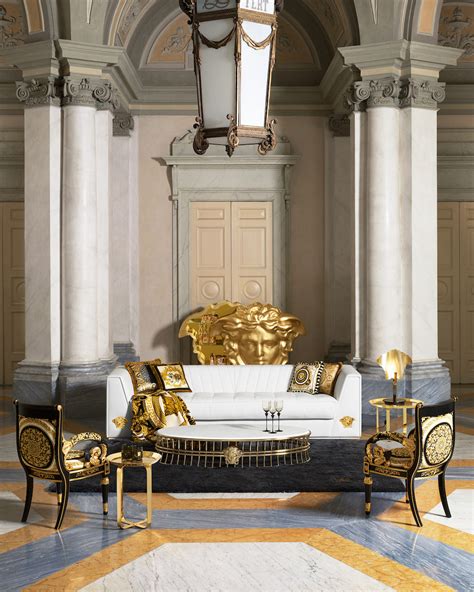 distributore versace linea biancheria e arredamento|ARREDAMENTO VERSACE.